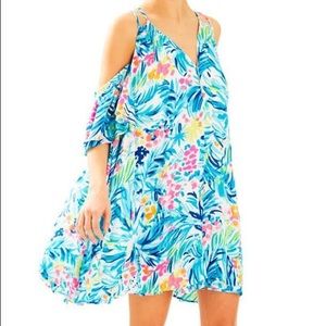 NWT Lilly Pulitzer Bellamie off shoulder Dress